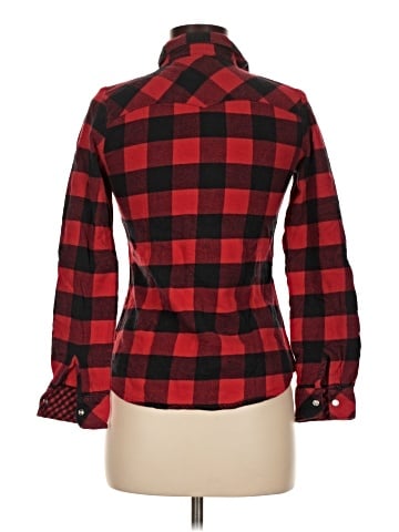 Delia's Long Sleeve Button-Down Shirt (view 2)