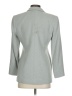Bill Burns Gray Silk Blazer Size 2 - photo 2