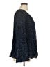 Laurie Felt 100% Polyester Blue Long Sleeve Blouse Size XL - photo 4