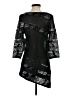 Belldini Black 3/4 Sleeve Top Size S - photo 2
