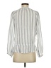 Rails Stripes Gray 3/4 Sleeve Blouse Size XS - photo 2
