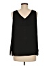 Wallis 100% Polyester Black Sleeveless Blouse Size UK 12 / US 8 - photo 2