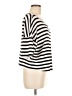 Three Dots Black 3/4 Sleeve Top Size M - photo 4