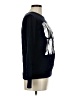 Adidas 100% Cotton Graphic Black Pullover Sweater Size S - photo 4