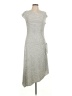 Max Studio Gray Casual Dress Size L - photo 1