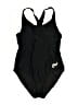 Shelli Segal Solid Black One Piece Swimsuit Size S - photo 1