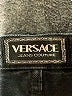 Versace Jeans Couture 100% Cotton Black Gray Jeans Size 29 waist - photo 7