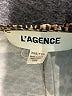 L'Agence Metallic Gold Cocktail Dress Size XXS - photo 6