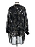 ALLSAINTS 100% Polyester Black Casual Dress Size 6 - photo 2