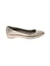 Ecco Metallic Gold Tan Flats Size EU 40 - photo 1