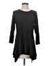 Comfy U.S.A. Black 3/4 Sleeve Top Size S - photo 1