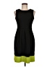 En Focus Studio 100% Polyester Color Block Black Cocktail Dress Size 6 - photo 1