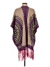 Flying Tomato 100% Polyester Purple Poncho Size 1 - photo 2