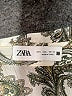 Zara Paisley Silver Long Sleeve Blouse Size L - photo 7