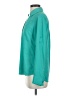 Express 100% Polyester Teal Long Sleeve Blouse Size S - photo 5