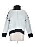 Sweet Romeo Color Block Gray Turtleneck Sweater Size M - photo 1
