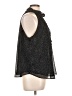 Rachel Roy 100% Polyester Black Sleeveless Blouse Size L - photo 4