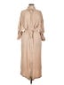 Max Studio 100% Polyester Tan Casual Dress Size L - photo 1