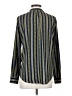 MICHAEL Michael Kors Blue Long Sleeve Blouse Size S - photo 2