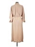 Max Studio 100% Polyester Tan Casual Dress Size L - photo 2