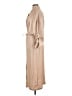 Max Studio 100% Polyester Tan Casual Dress Size L - photo 5