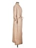 Max Studio 100% Polyester Tan Casual Dress Size L - photo 4