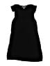Simonetta Solid Black Dress Size 8 - photo 1