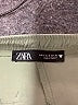 Zara 100% Polyester Solid Green Casual Pants Size S - photo 4