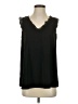 Assorted Brands 100% Polyester Black Sleeveless Blouse Size S - photo 1