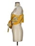 Chriselle X J.O.A 100% Polyester Yellow Sleeveless Blouse Size S - photo 5