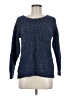 Lucky Brand Tweed Blue Pullover Sweater Size M - photo 1