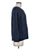 Lucky Brand Tweed Blue Pullover Sweater Size M - photo 4