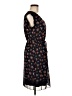 En Focus Studio 100% Polyester Paisley Black Casual Dress Size 6 - photo 4