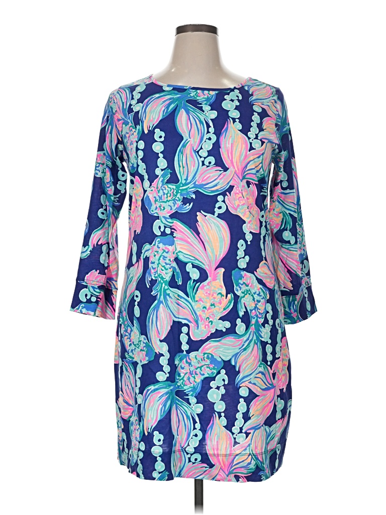 Pre-owned Lilly Pulitzer Casual Dress In Blue