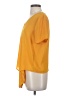 Madewell 100% Polyester Yellow Short Sleeve Blouse Size S - photo 5