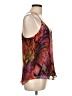 Lavender Brown 100% Polyester Purple Sleeveless Blouse Size L - photo 4