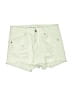 Coco Blue Green White Denim Shorts Size S - photo 1