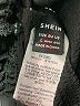 Shein 100% Polyester Solid Black Shorts Size 8 - 10 - photo 3