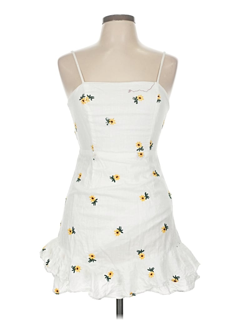 Pre-owned Polly Cocktail Dress In White