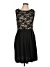 En Focus Studio Black Cocktail Dress Size 12 - photo 1
