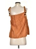 Shein 100% Polyester Orange Sleeveless Blouse Size 4 - photo 2
