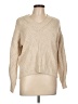 a.n.a. A New Approach Metallic Tan Pullover Sweater Size L - photo 1