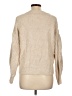 a.n.a. A New Approach Metallic Tan Pullover Sweater Size L - photo 2