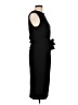 H&M Solid Black Casual Dress Size 10 - photo 4