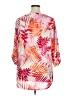 Emily Daniels Tropical Pink 3/4 Sleeve Blouse Size 1X - photo 1