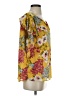 Umgee Yellow Short Sleeve Blouse Size S - photo 4