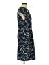 Ichi 100% Polyester Print Blue Casual Dress Size S - photo 4