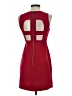 BCBGeneration 100% Polyester Hearts Burgundy Red Cocktail Dress Size 2 - photo 2