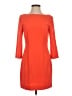 Gianni Bini Solid Orange Cocktail Dress Size 2 - photo 1