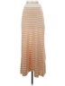 Keepsake Stripes Tan Casual Skirt Size XS - photo 1